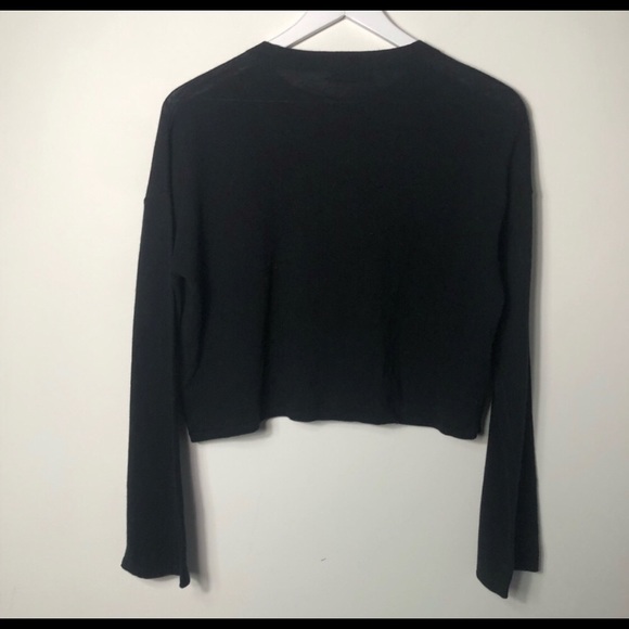 Aritzia Babaton Black Cropped Sweater - Picture 2 of 2